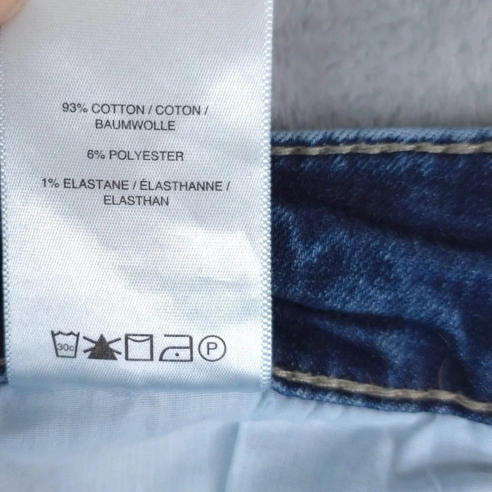 Silver Jeans Mens 36x30‎ Blue Grayson Easy Fit Straight Leg Stretch Denim